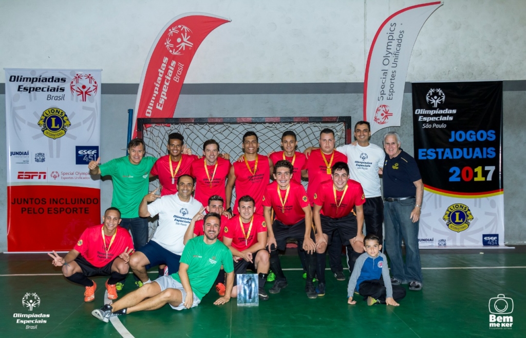Espaço Pipa é campeão dos Jogos Estaduais das Olimpíadas Especiais no futsal unificado e no tênis de mesa