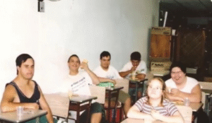 Foto da Associação de Pais e Irmãos dos portadores de Síndrome de Down.