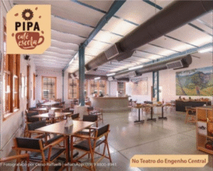Pipa Café, no Teatro Erotídes de Campos